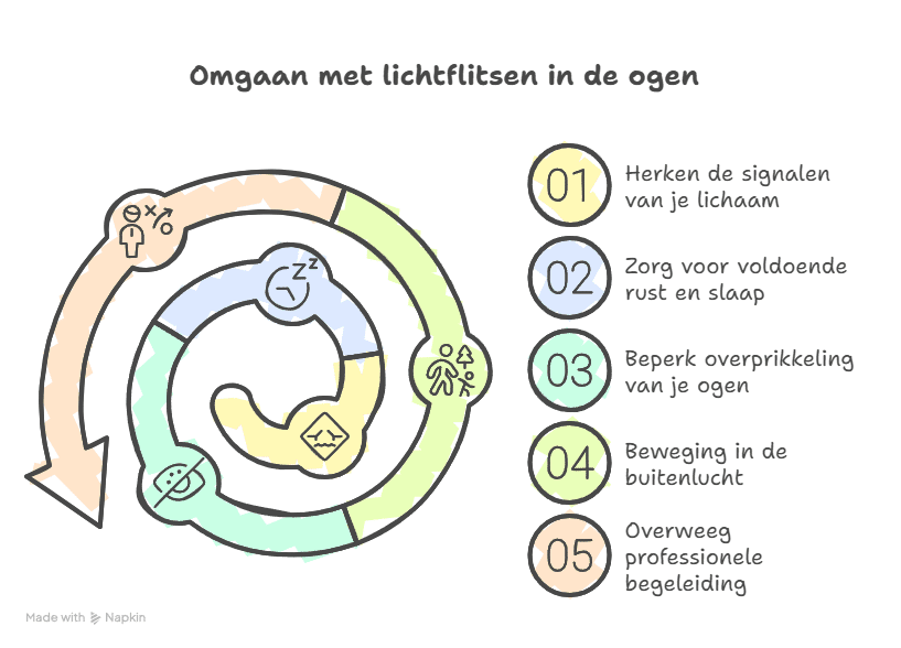 Wat kun je concreet doen tegen lichtflitsen in het oog - ruudmeulenberg