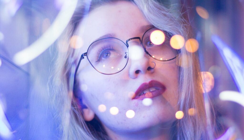 Lichtflitsen zien door stress of burn-out
