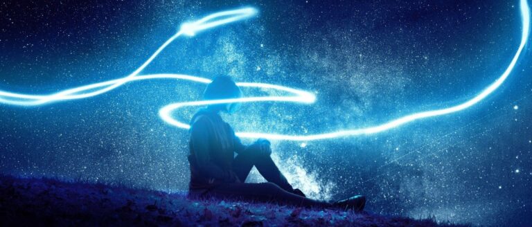 Lichtflitsen zien door stress, oververmoeidheid of een burnout
