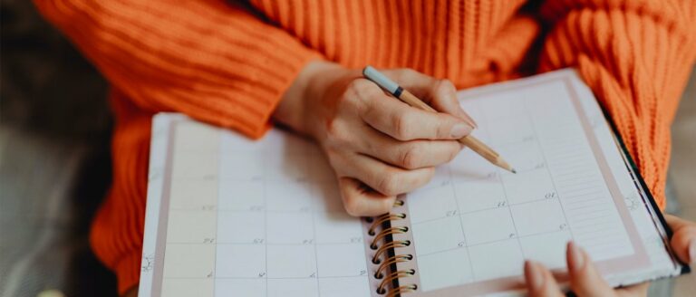 Een weekplanning of dagindeling helpt bij stress en burn-out (inclusief schema)