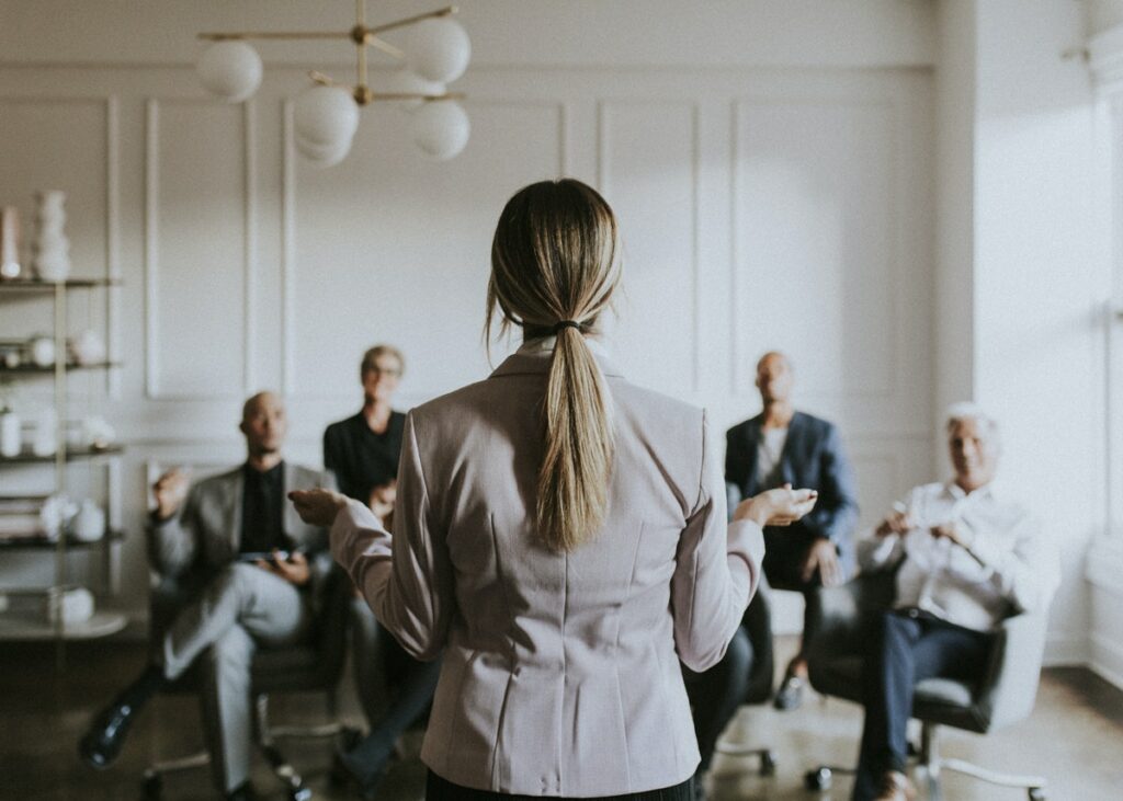 Weglopen van een spannende situaties