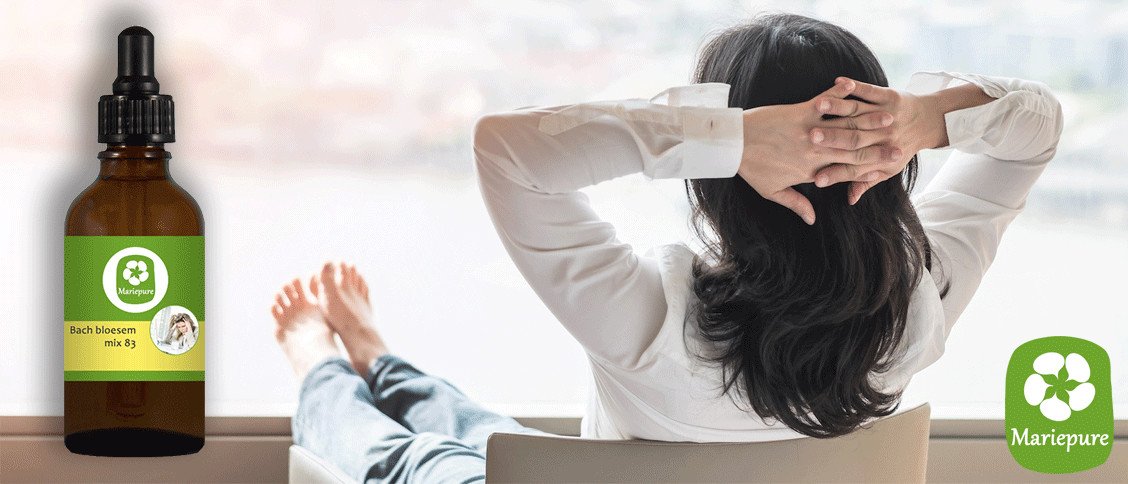 Bachbloesem bij stress en burnout