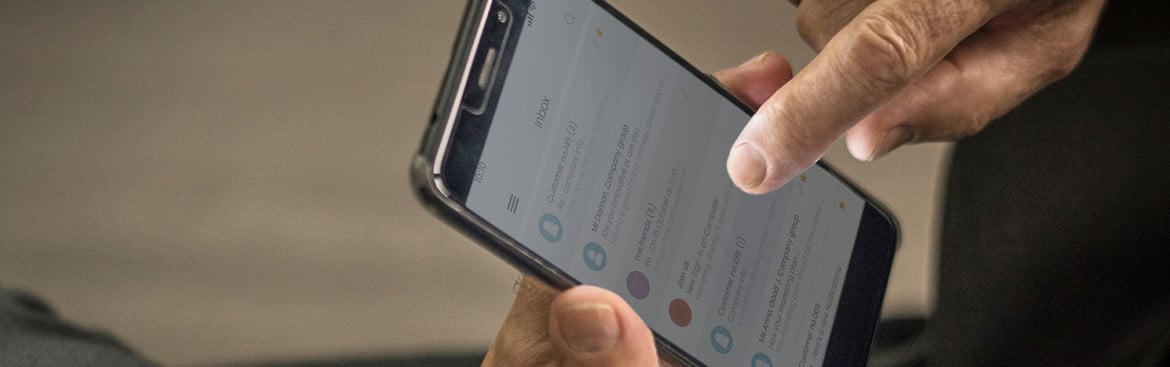 CC Cultuur: emaildrukte binnen bedrijven