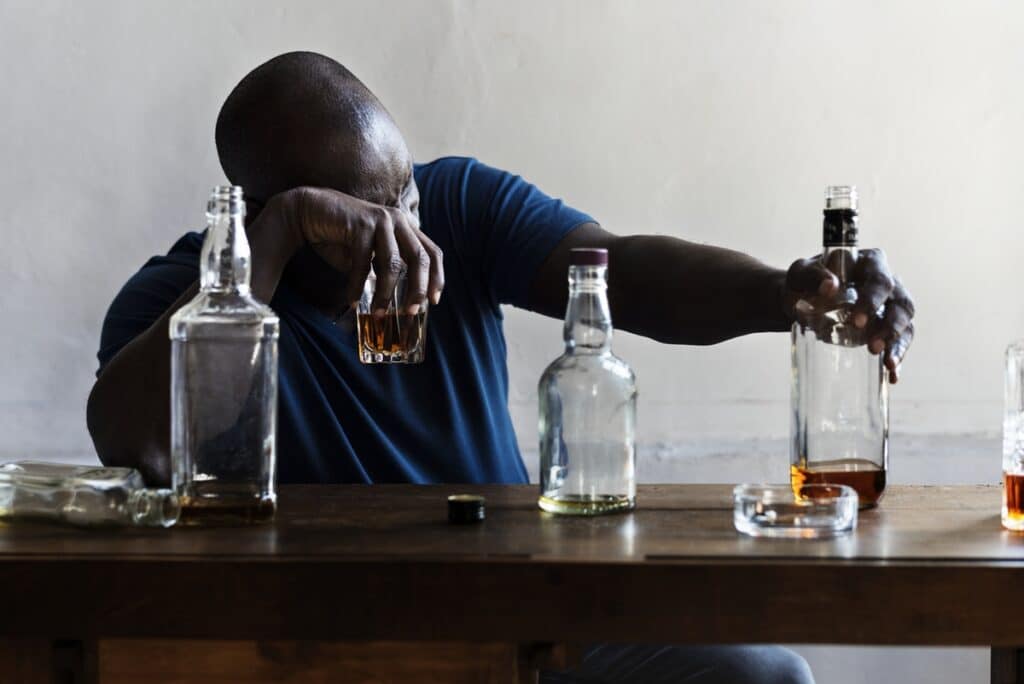 Je voelt je weer down na alcohol