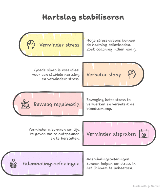 Praktische tips om je hartslag te stabiliseren - ruudmeulenberg