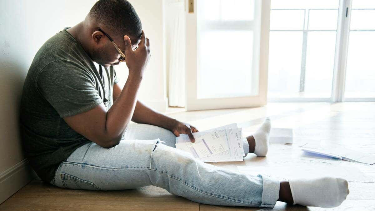 Stress door financiƫle zorgen