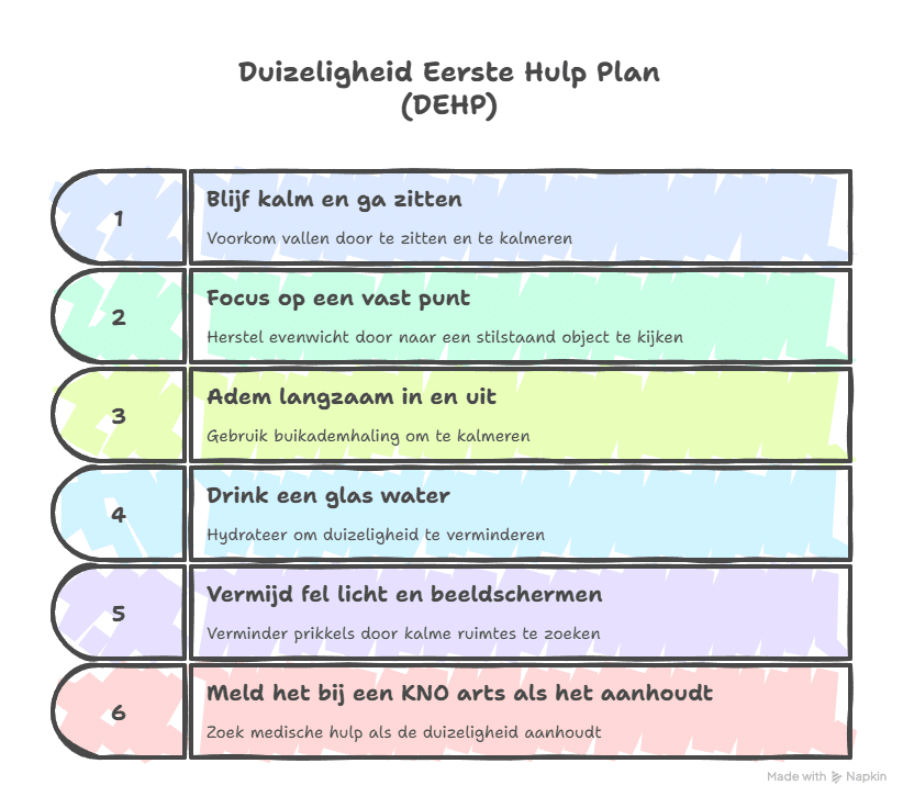 Duizeligheid Eerste Hulp Plan (DEHP) - ruudmeulenberg